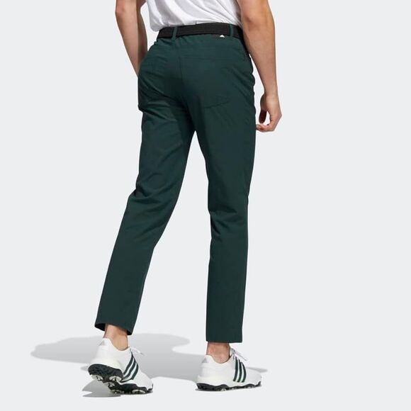 Adidas Golf Go-To 5 Pocket Pants Men’s 30x32 Green Tapered Fit - Picture 1 of 14